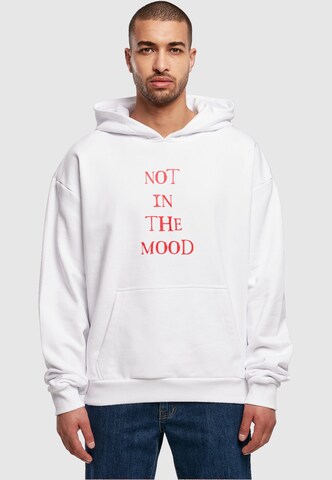 Merchcode Sweatshirt 'NITM - Hollow' in Weiß: Vorderseite