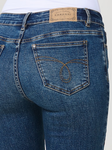 KOROSHI Slimfit Jeans in Blauw