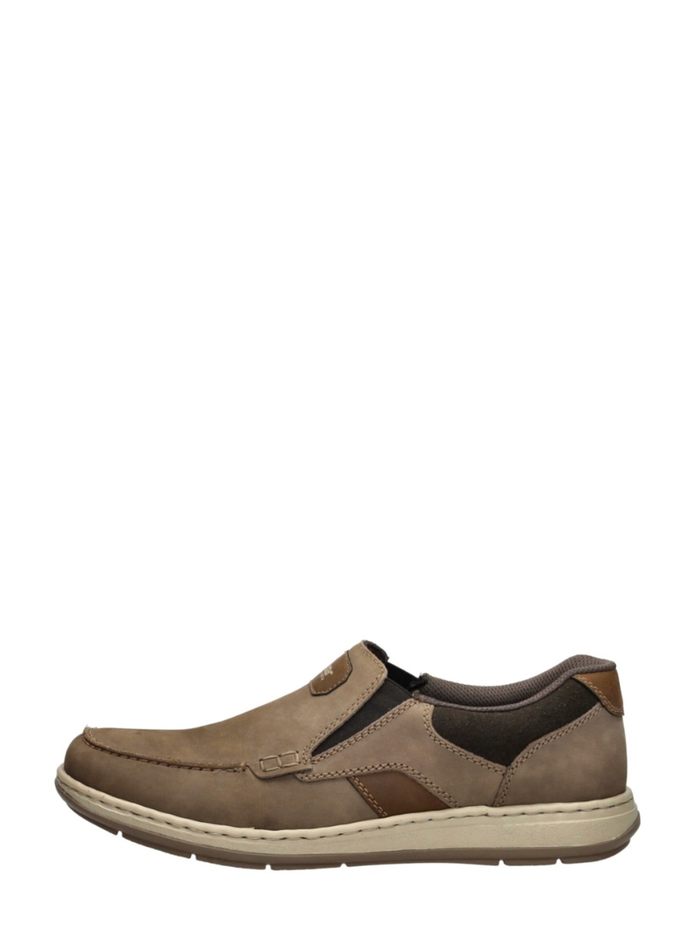 Rieker Slip-ons in Bruin: voorkant