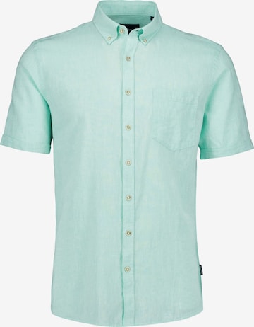 Regular fit Camicia di Lindbergh in verde: frontale