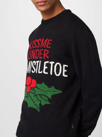 Only & Sons Sweater 'XMAS' in Black