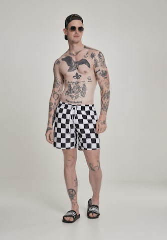 Urban Classics Badshorts i svart