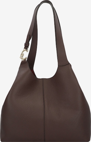 Coccinelle Shoulder Bag 'Easy' in Brown: front