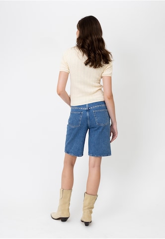 OH APRIL - Pullover 'Amora' em branco