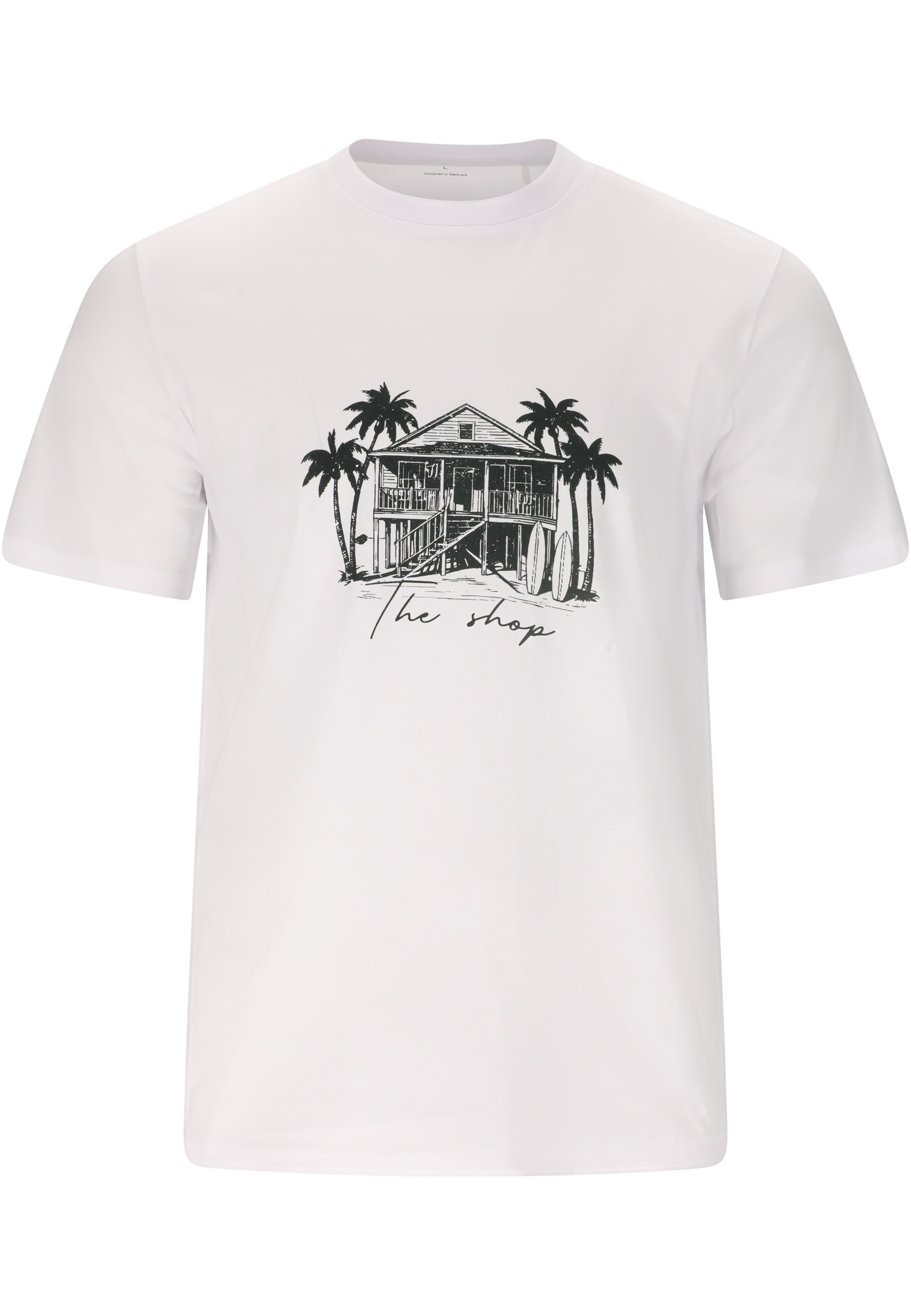 NOU Shirt 'Cahn' in White: front