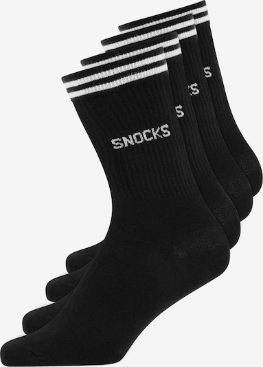 SNOCKS Socken in schwarz / weiß, Produktansicht