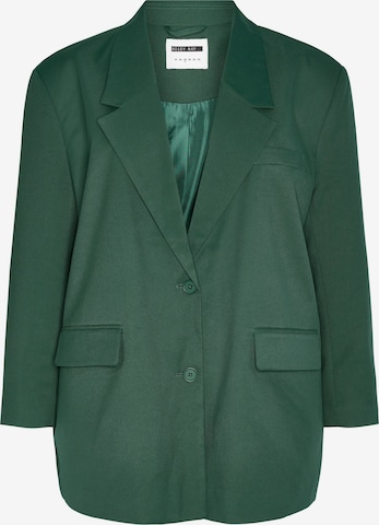 Noisy May Curve Blazer 'Milla' in Green: front