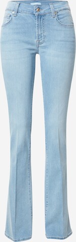 7 for all mankind Flared Jeans 'Mirage' in Blue: front