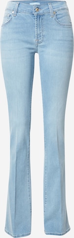 7 for all mankind Flared Jeans 'Mirage' in Blauw: voorkant