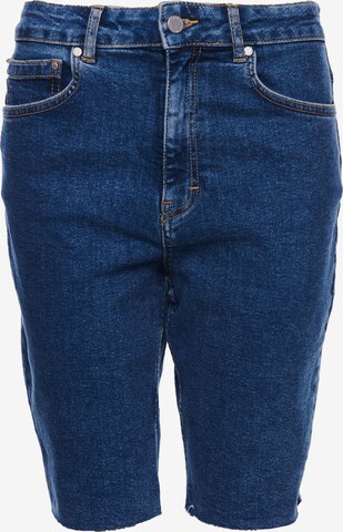 Superdry Slimfit Jeans 'Kari' in Blauw: voorkant