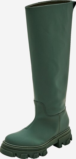 EDITED Stiefel 'Gilberta' in khaki, Produktansicht