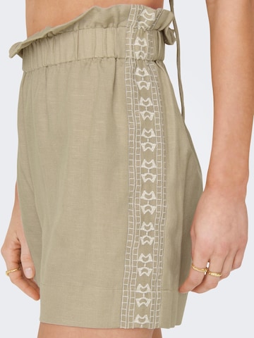 ONLY Regular Broek 'Viva' in Beige