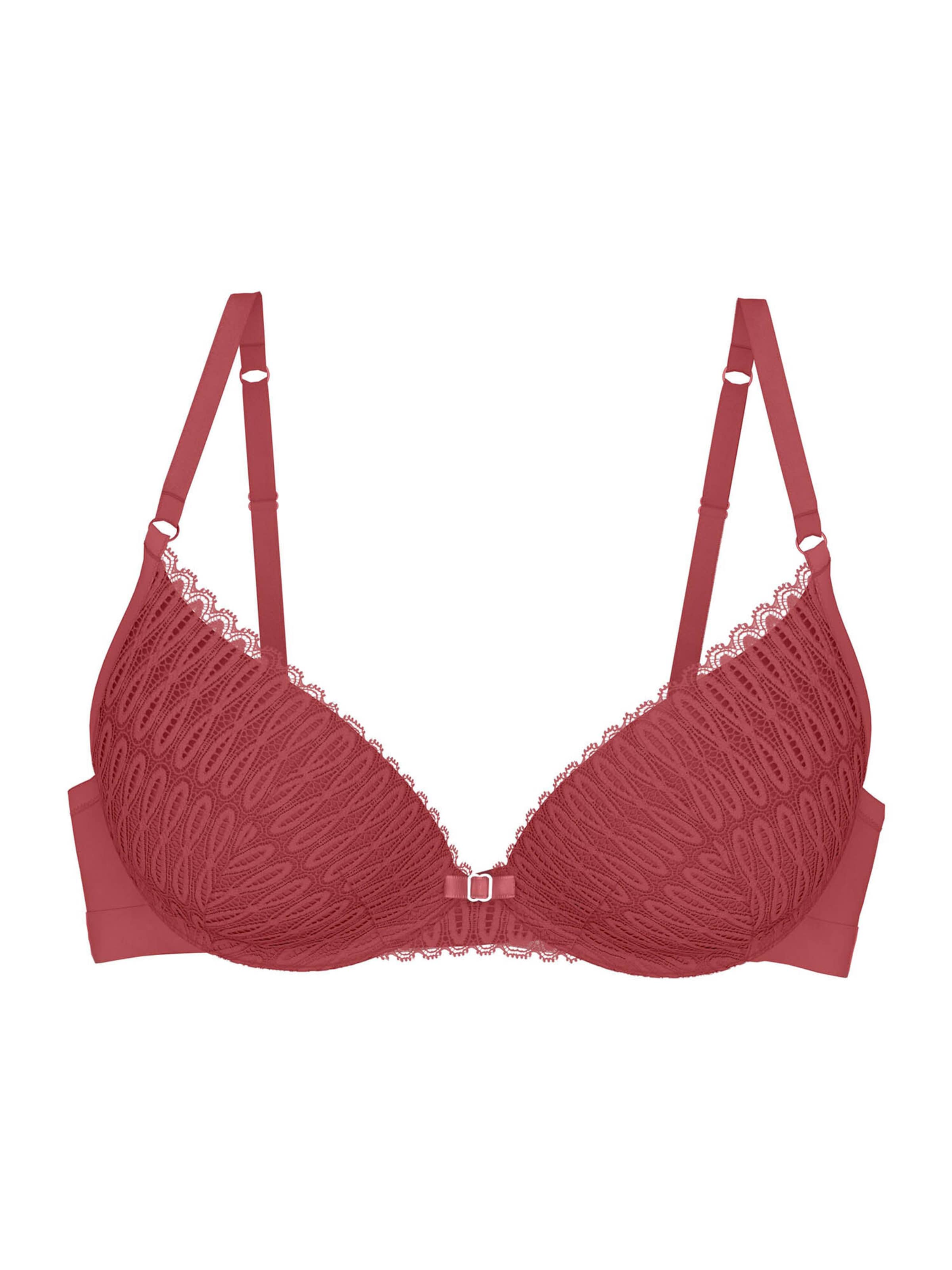 TRIUMPH Push-up Push-up-BH ' Aura Spotlight ' in Rot: Vorderseite
