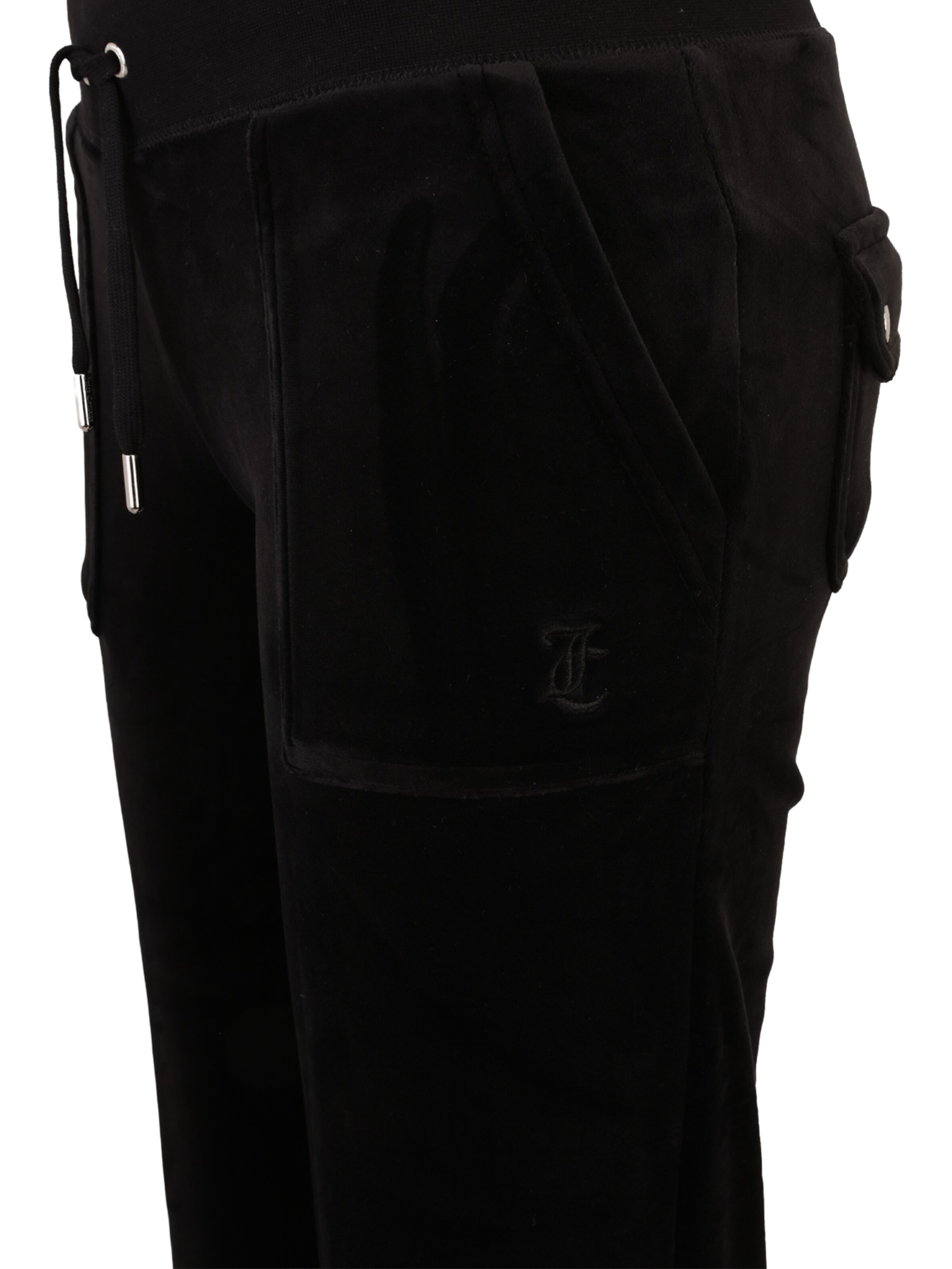 Juicy Couture Tall Flared Παντελόνι 'LAYLA' σε μαύρο