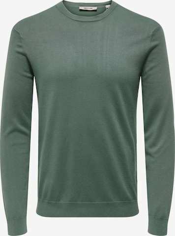 Only & Sons Pullover 'Wyler' in Grün: Vorderseite