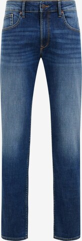 WE Fashion Regular Jeans in Blauw: voorkant