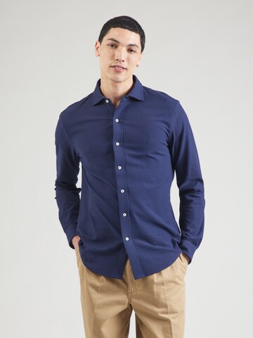 Regular fit Camicia di Polo Ralph Lauren in blu: frontale