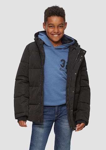 s.Oliver Winterjacke in Schwarz: Vorderseite
