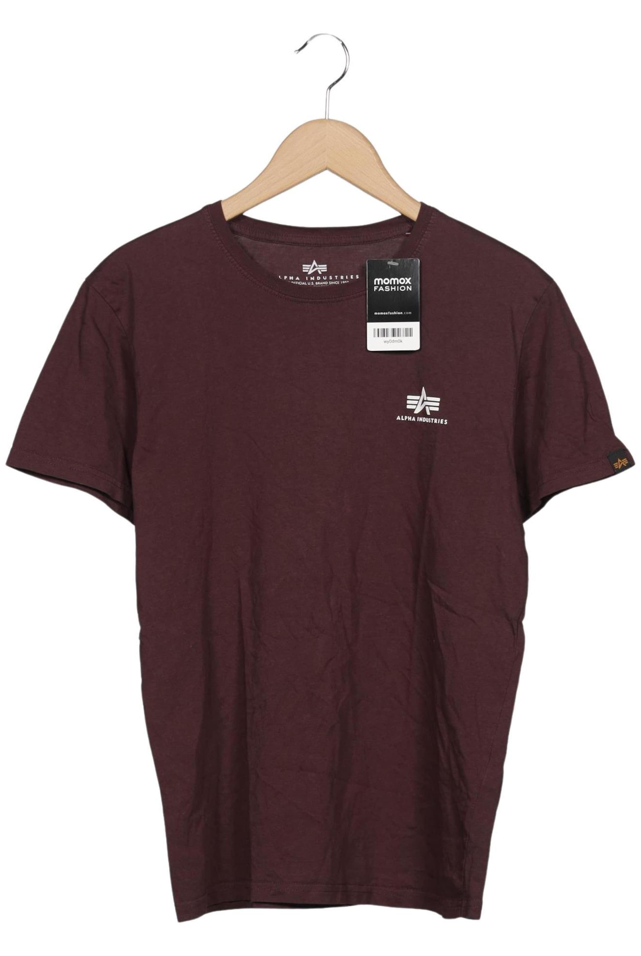 ALPHA INDUSTRIES Shirt in M in Red: front