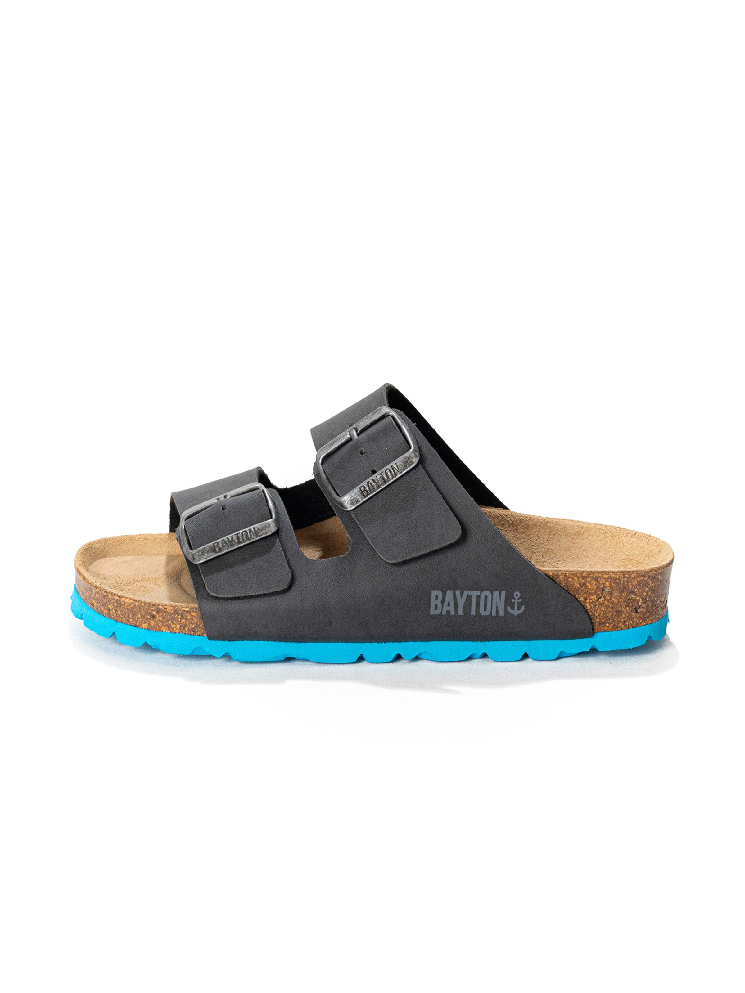 Bayton - Sapatos abertos 'Athena' em cinzento: frente