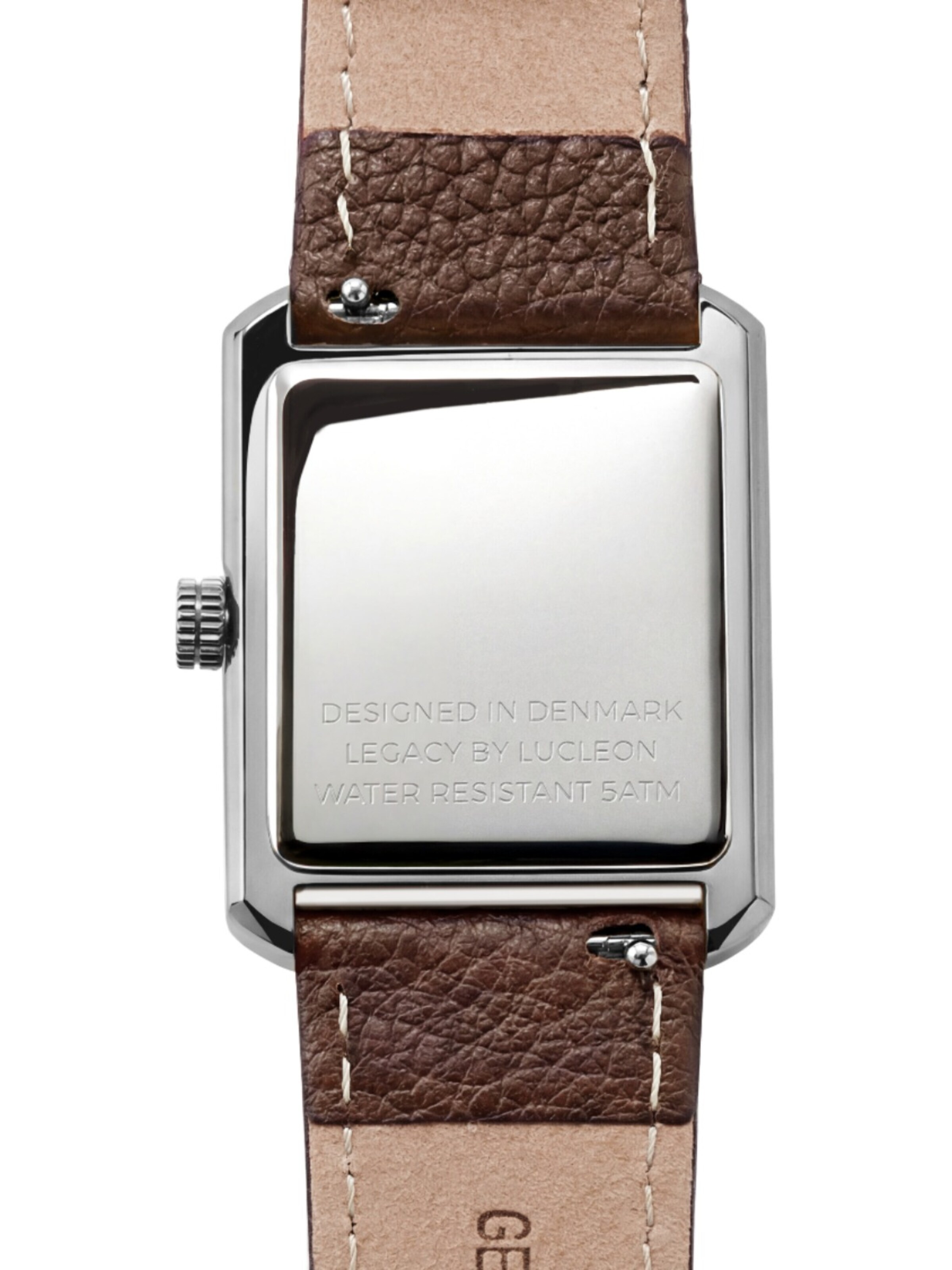 Lucleon Analog Watch 'Legacy' in Silver