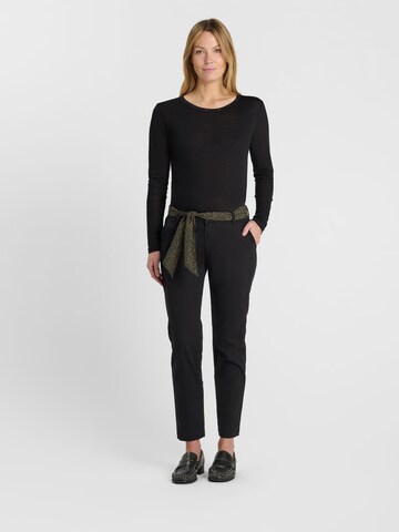 Regular Pantalon chino Le Temps Des Cerises en noir
