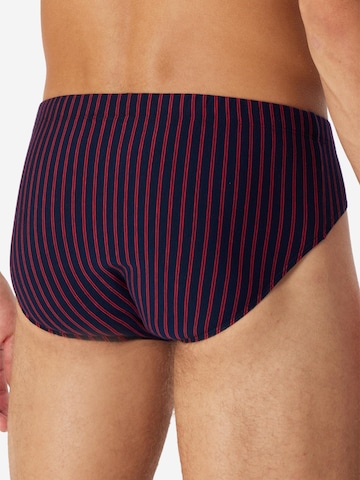 SCHIESSER Slip '95/5 Essentials Organic Cotton' in Red