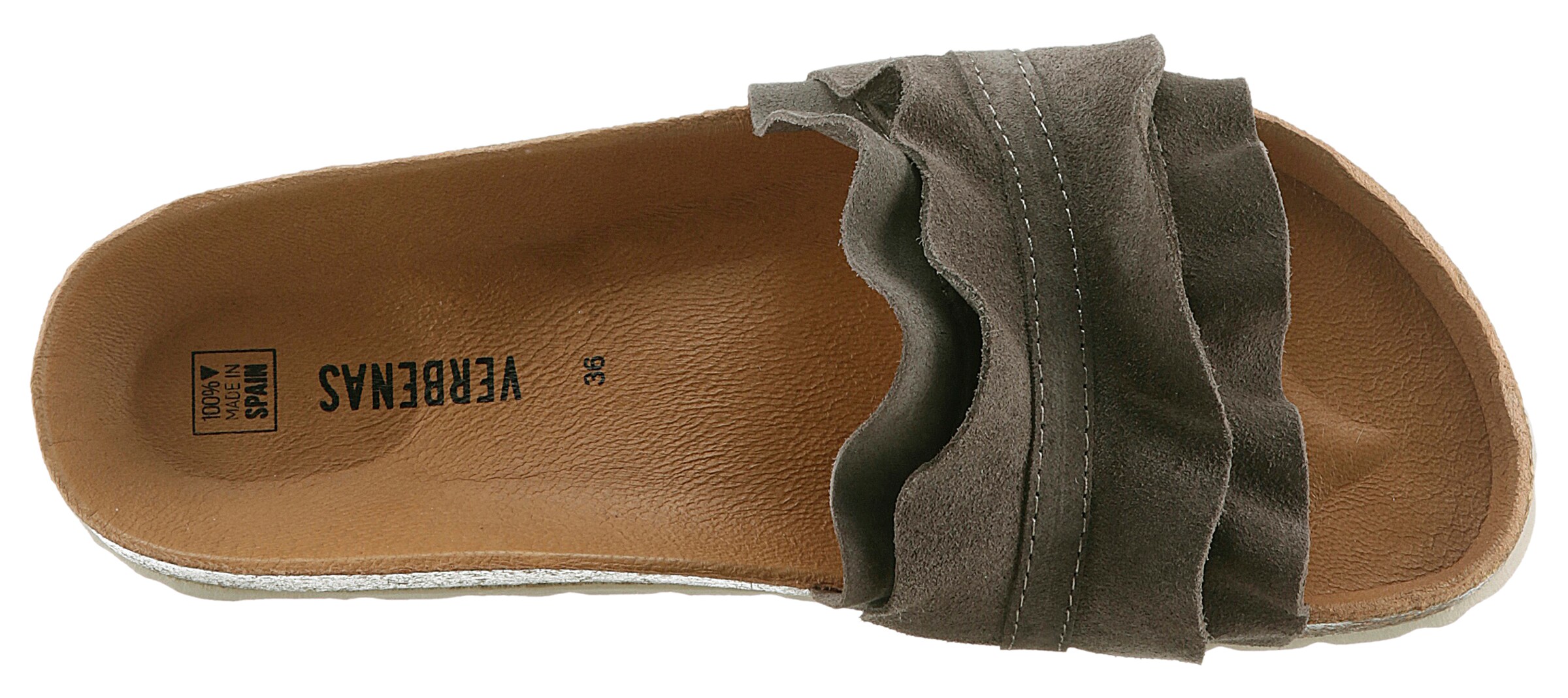 VERBENAS Mules in Brown