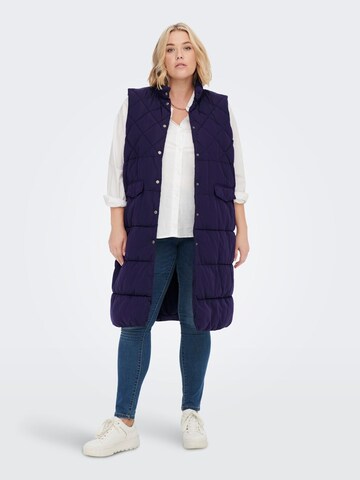 Gilet ONLY Carmakoma en bleu