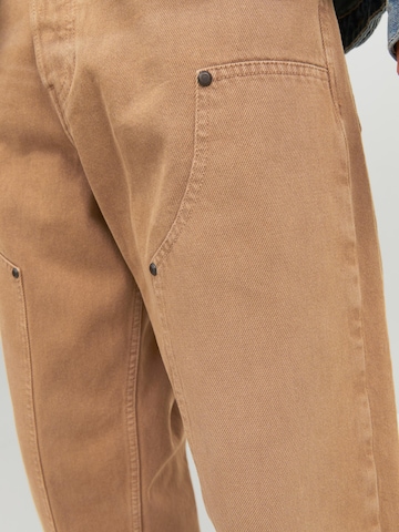 Wide Leg Jean 'Alex Carpenter' JACK & JONES en marron