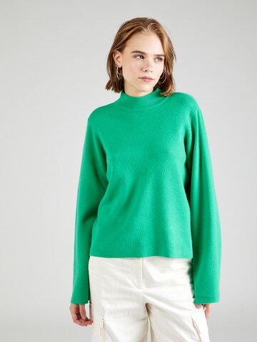 VERO MODA Пуловер 'SABA' в зелено: отпред