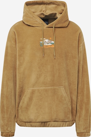 Sweat-shirt 'MOUNTAIN' BDG Urban Outfitters en beige : devant