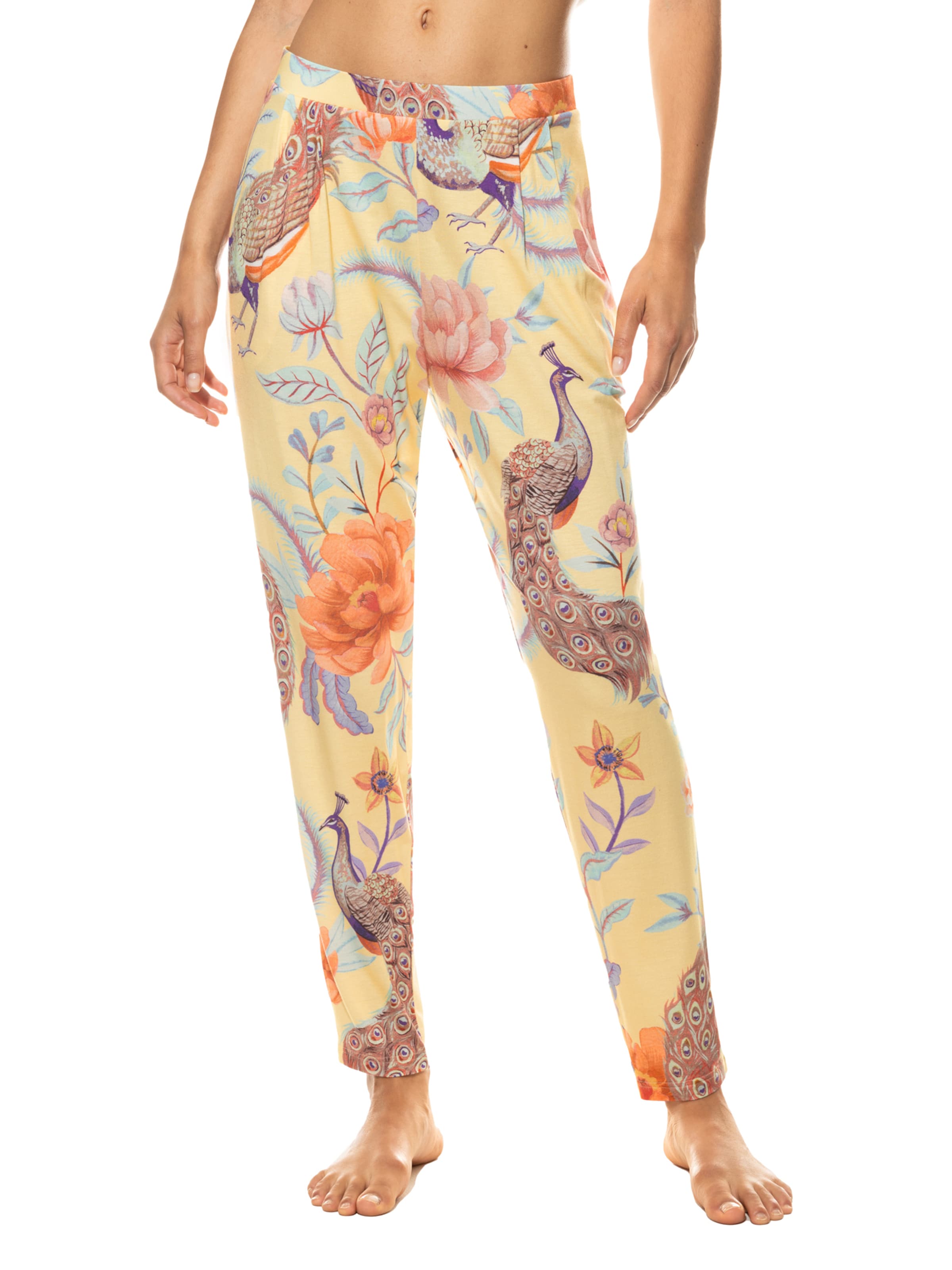 Mey Regular Pants 'Naela' in Yellow: front