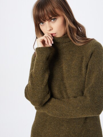 PIECES Knitted dress 'Ellen' in Green