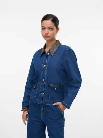 Veste mi-saison 'VMaline' VERO MODA en bleu : devant