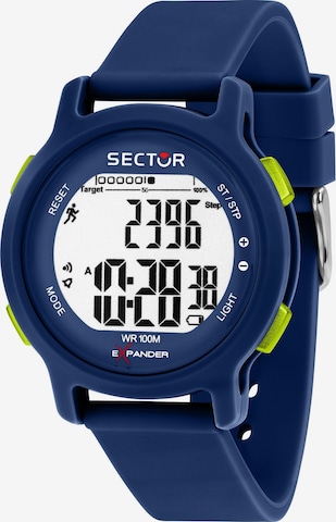 SECTOR Digital watch in Blue: front