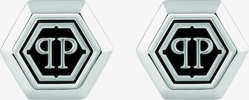 Philipp Plein Jewellery Manchetknopen in Zilver: voorkant
