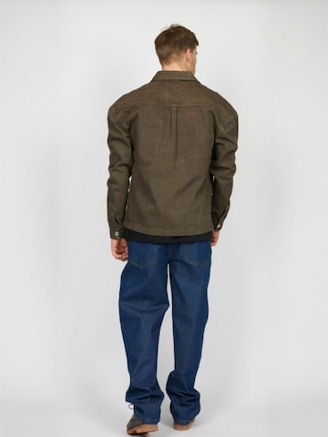 Denim Project - Ajuste regular Camisa ' DPColor ' en marrón