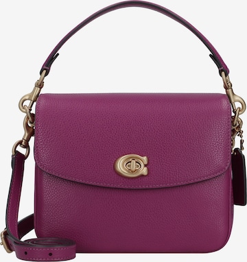 COACH Handbag in Purple: front
