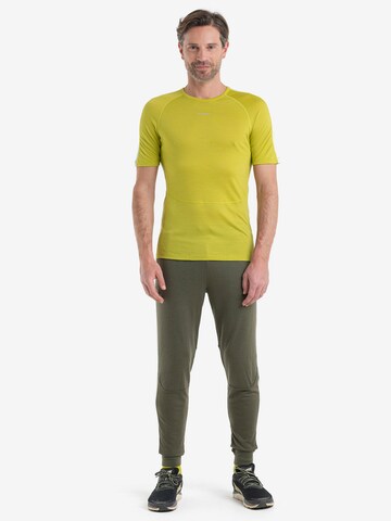 ICEBREAKER Funkcionalna majica 'ZoneKnit' | zelena barva