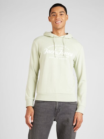 Sweat-shirt 'FOREST' JACK & JONES en vert : devant