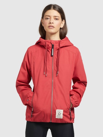 khujo Between-season jacket 'ROLAVA' in Red: front