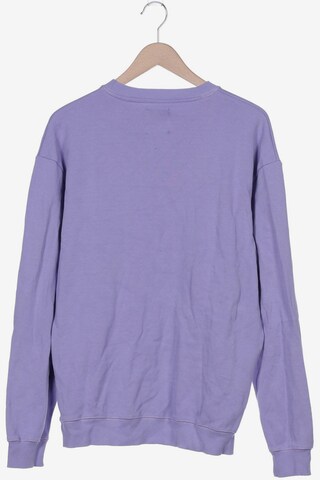 Bershka Sweatshirt & Zip-Up Hoodie in M in Purple