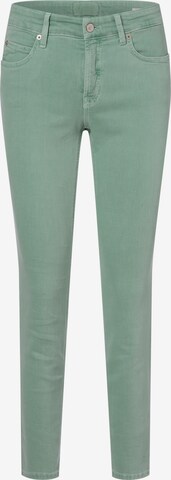 Cambio Slimfit Jeans ' Paris ' in Groen: voorkant