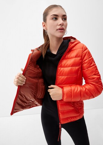 Veste mi-saison QS en orange