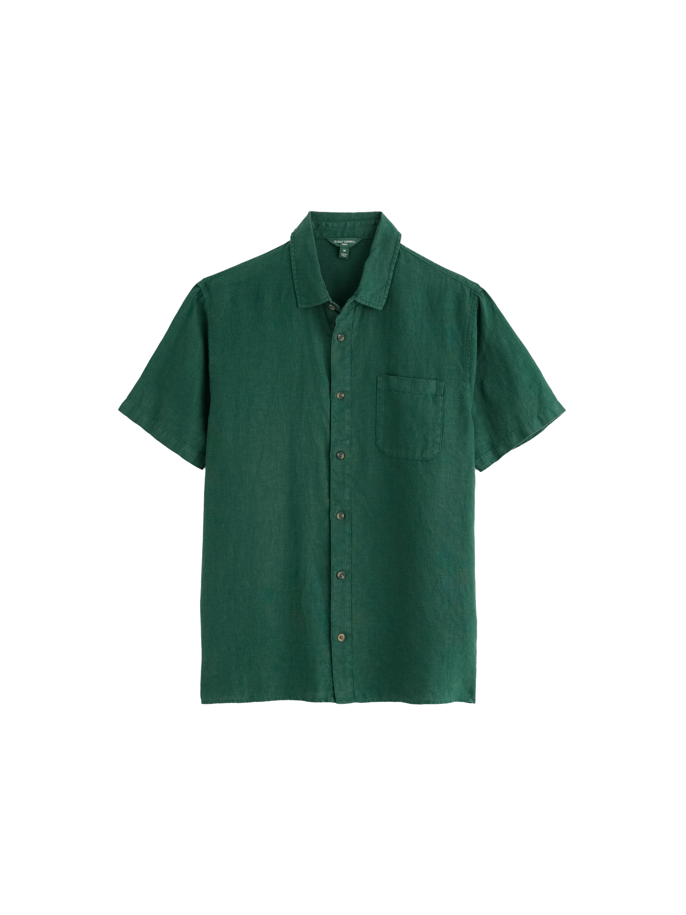 Seasalt Cornwall Overhemd in Groen: voorkant
