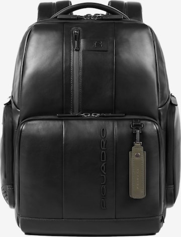 Piquadro Rucksack in Schwarz: Vorderseite