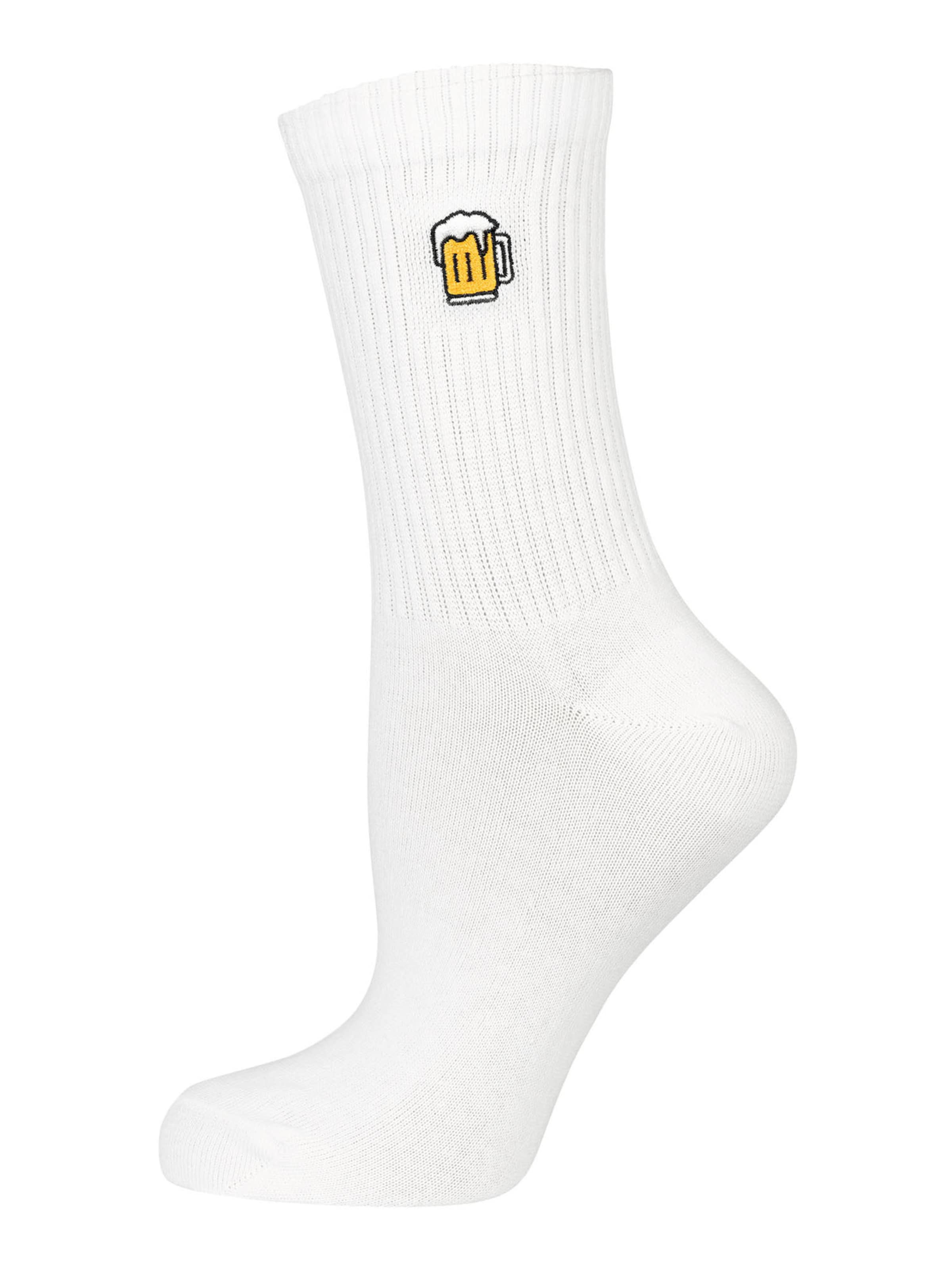 Nur Die Socks ' Fan ' in White