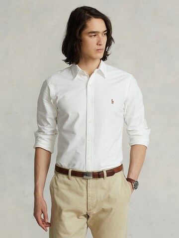 Polo Ralph Lauren Slim fit Ing - fehér: elől