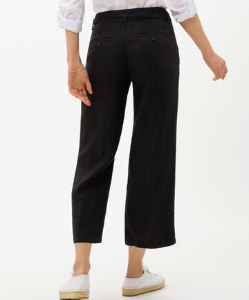 BRAX Regular Pleated Pants 'Maine' in Black